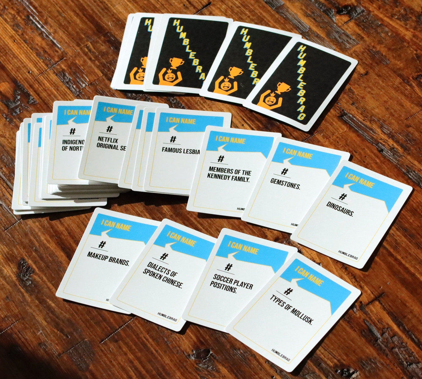 
                  
                    Humblebrag Game | The Bluffing, Boasting, Trivia Card Game
                  
                