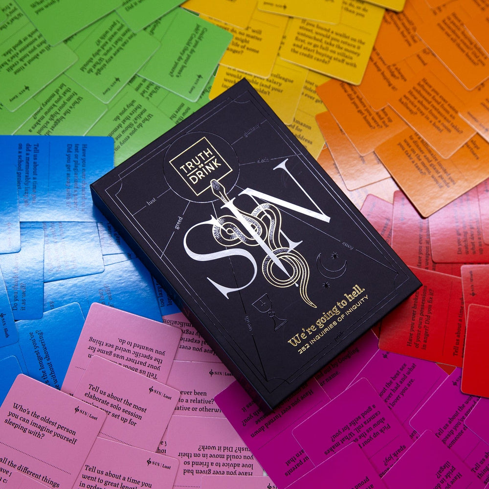 Truth or Drink: Sin | Guilty Pleasures Card Game by Cut – Cut.com