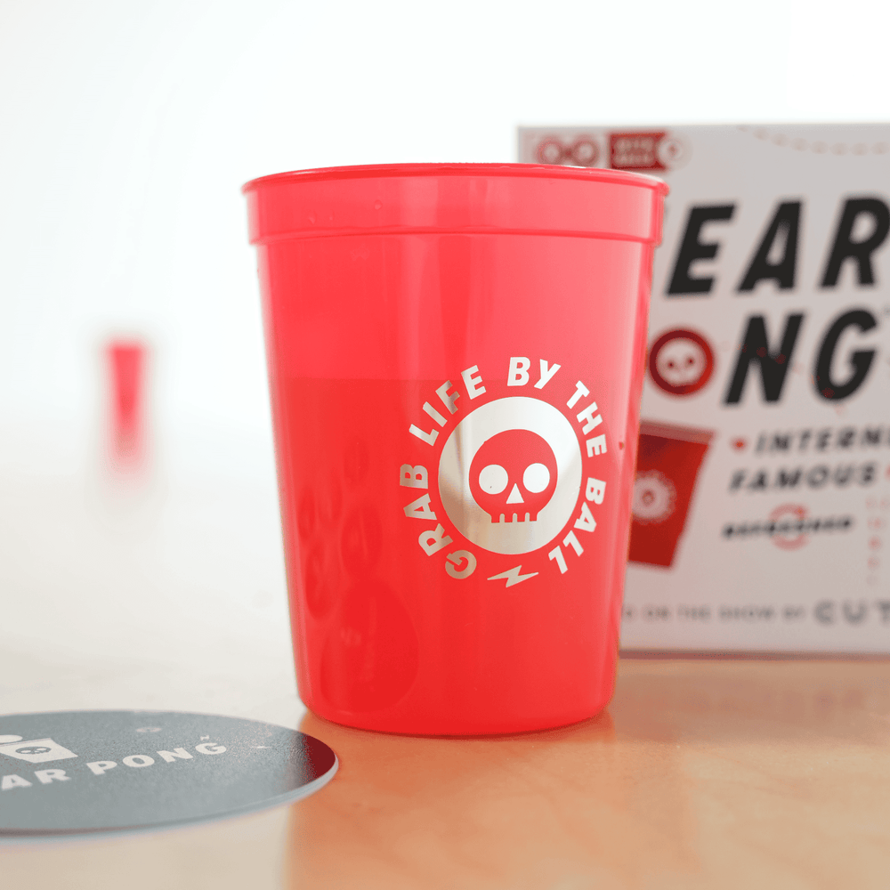 Fear Pong: F@#K Cups | 14 Party Pong Reusable Cups Set