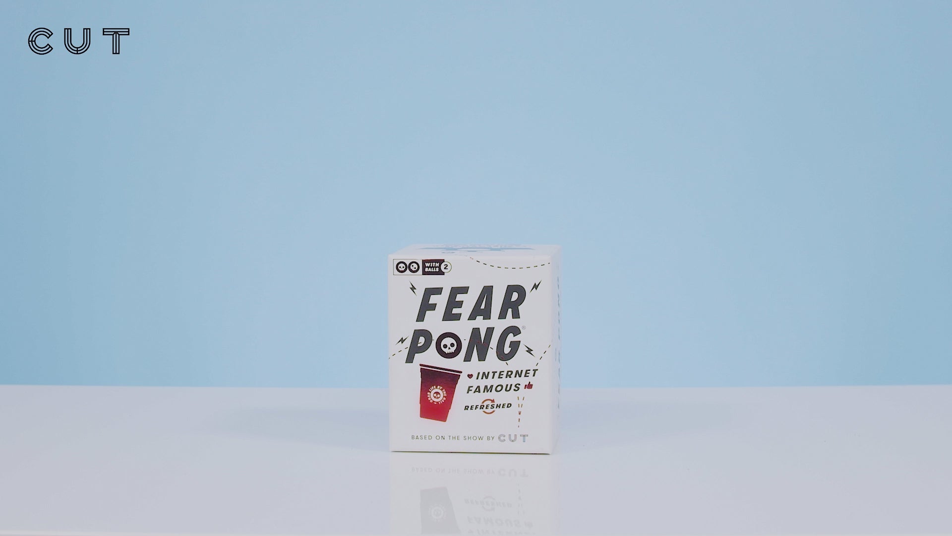 Fear Pong: Ball Sack | 6 Red Ping Pong Balls Bonus Set