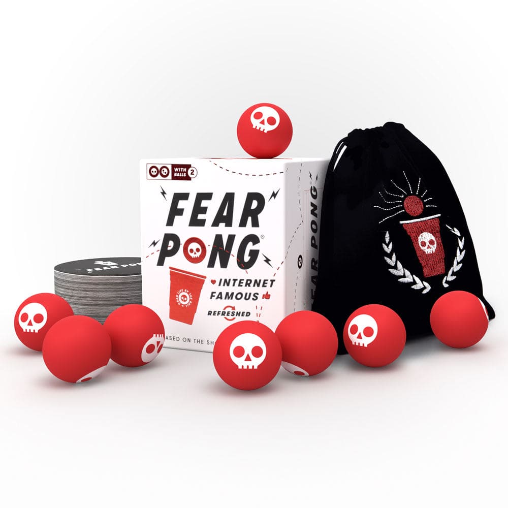Fear Pong: Internet Famous Refreshed - Newly Updated Crazy Dares Perfect  for Parties, Game Nights, Gatherings