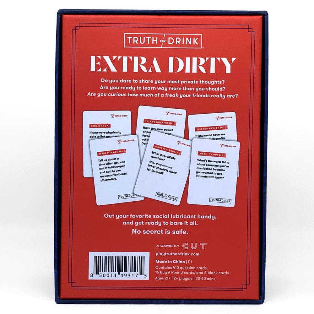 Truth or Drink: Extra Dirty  NSFW Edition Party Game – Cut.com