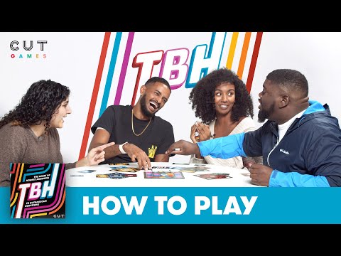 TBH: The Game of Honest Answers to Outrageous Questions | Storytelling Card Game by Cut